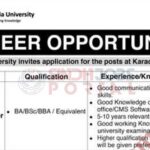 Bahria University Karachi Jobs Opportunities 2024