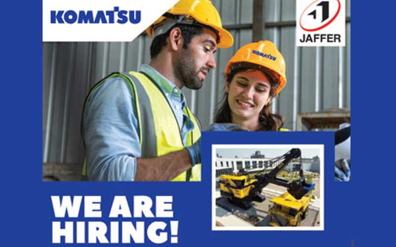 KOMATSU Hiring Fresh Graduates and Professionals