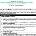 Urgently Required Medical Professionals in the Kingdom of Saudi Arabia