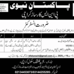 Instructor Positions at Pakistan Navy PNS Karsaz Karachi