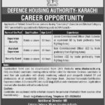 DHA Karachi Jobs 2025 for Retired Armed Forces – Security Staff Vacancies