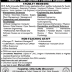 DHA Suffa University Faculty and Non-Teaching Job Opportunities July 2025