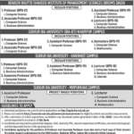 SUKKUR IBA UNIVERSITY CAREER OPPORTUNITIES SUB-CAMPUSES
