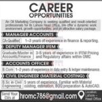 Manager-Accounts-Job-at-OMC-Lahore-for-CA-Qualified